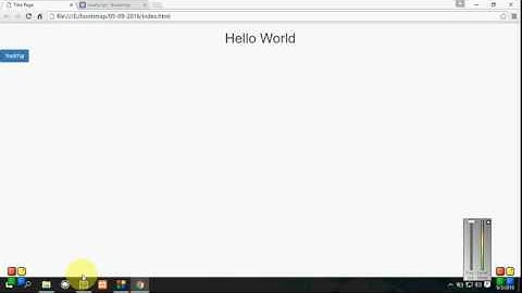 How To Add Tooltip using Bootstrap JavaScript