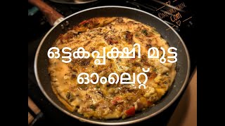 മലയാളം- Ostrich scrambled eggs/ Ostrich egg bhurgi/ Ostrich egg omelette