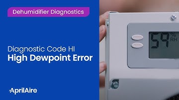 Diagnostic Code HI – High Dewpoint Error