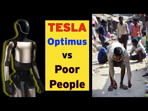Fight! Tesla Optimus Vs Poor People
