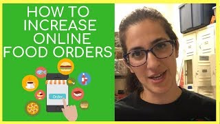 8 WAYS to INCREASE Restaurants ONLINE ORDERS