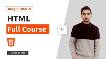 HTML5 FORM | HTML Full Course Bangla