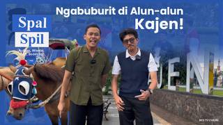 SERUNYA NGABUBURIT DI ALUN-ALUN KAJEN, MULAI DARI ANDONG SAMPAI JOGGING MENJELANG BERBUKA!