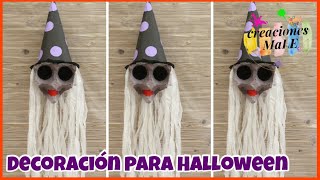 DECORACIÓN PARA HALLOWEEN || RECICLADO