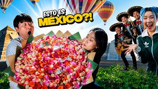 Mostré LO ROMANTICO DE MEXICO a los COREANOS, ASÍ REACCIONARON!! l Chingu Amiga