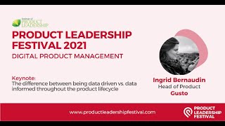 The difference between being data driven vs data informed throughout the product lifecycle