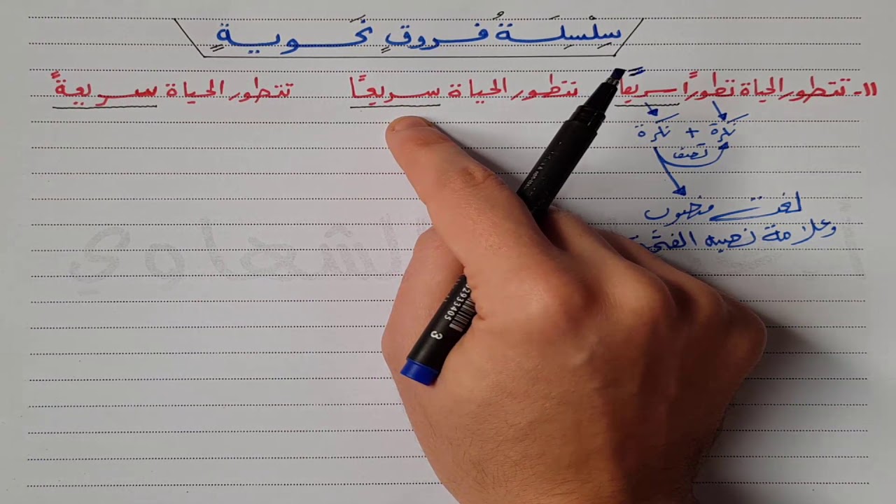 ١١- ما الفرق بين : تتطور الحياة تطورا سريعًا و تتطور الحياة سريعًا و تتطور الحياة سريعةً ؟ ✅