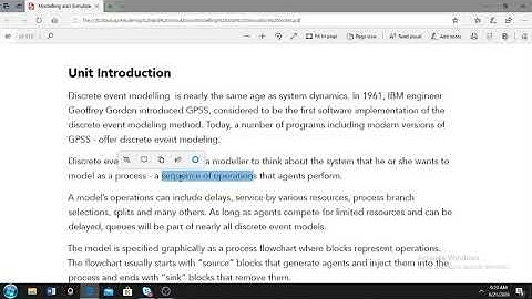 Video 12 Discrete Event Modeling Part 1