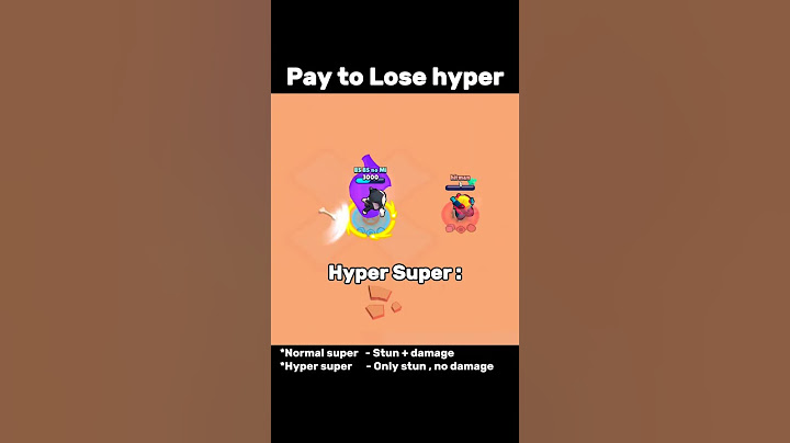 Pay to LOSE hypercharge | #brawlstars