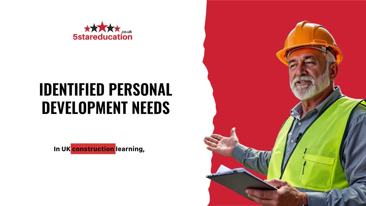 Level 6 NVQ CCOM - IDENTIFIED PERSONAL DEVELOPMENT NEEDS