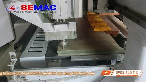 Máy phay cnc router thay dao tự động SM 1325 R1BP HD | Quốc Duy