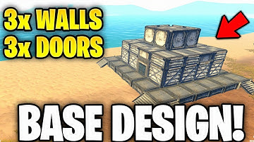 AMAZING BASE DESIGN 2025 WITH 3x WALLS 3x DOORS (FULL TUTORIAL) - Last Island of Survival