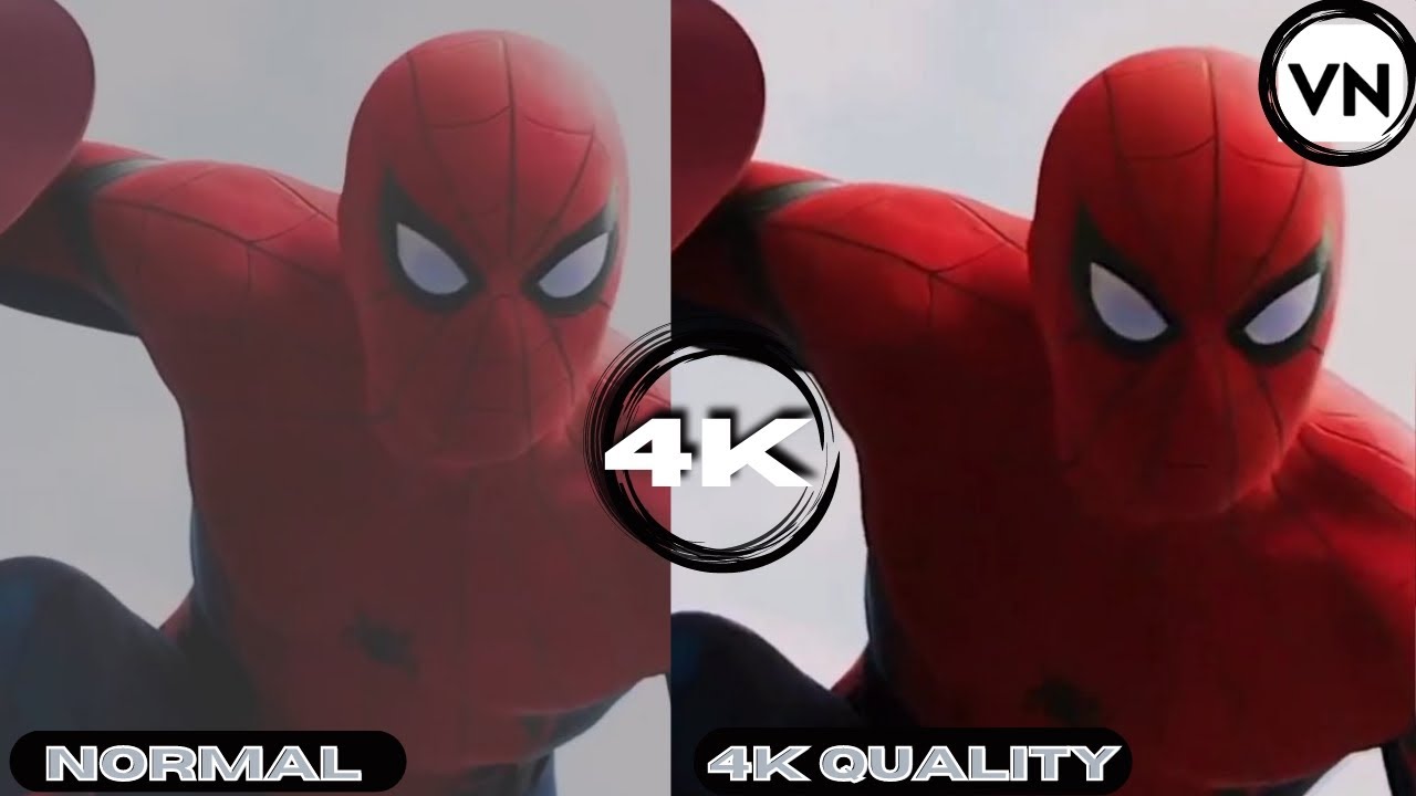 How to convert normal video to 4k ultra hd tamil | VN App 4k Video ...