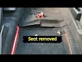 How to remove front seat vw golf mk2