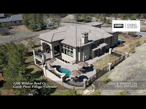 1200 Wildcat Bend, Castle Pines Village, CO home video tour