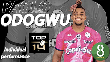 PAOLO ODOGWU last 3 games | Top 14 | Individual Performance