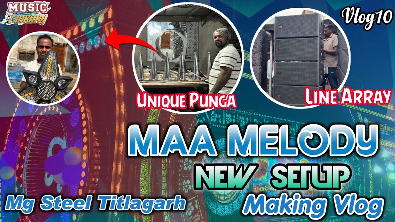VLOG10 | MAA MELODY GRAND NEW SETUP MAKING VLOG | @mgsteelwork 