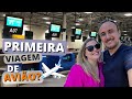 Primeira viagem de avio passo a passo com dicas para o seu primeiro voo