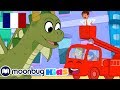 Morphle le camion de pompier et le dragon | MORPHLE | Vidéos Pour Enfants | Moonbug en Français