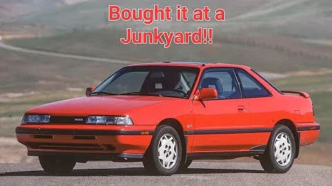 My Second Car: 1988 Mazda MX-6.... Definitely an Upgrade!