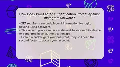 How Does Two-Factor Authentication Protect Against Instagram Malware? - Everyday-Networking
