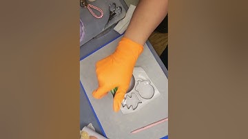 #17 DIY: droozy molds from cookie cutters and crushed glass