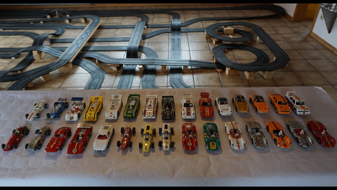 Märklin Sprint Rennbahn mit 105 m Strecke und Fuhrpark
