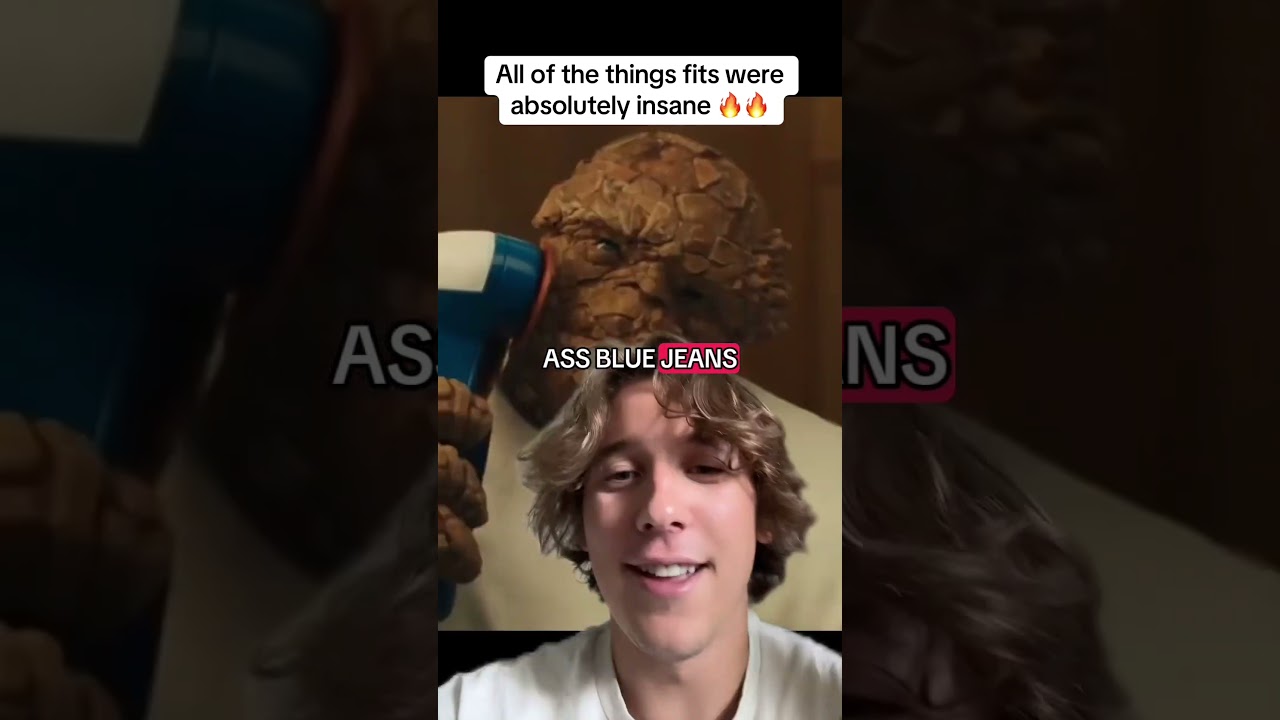 The Thing had so much drip!! 