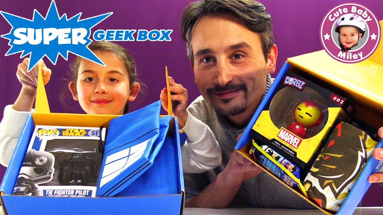 Supergeek Überraschungsbox unboxing doppel Dezember Januar | CuteBabyMiley star wars the last jedi
