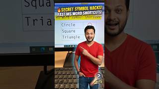 📄 Secret MS Word Symbol Shortcuts You Need! 🤫 #msword #shorts