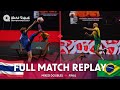 World teqball championships  mixed doubles final swongkhamchanpdejaroen vs vda cruzllindoso