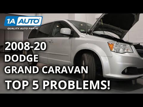 Top 5 Problems Dodge Grand Caravan Minivan 5th Generation 2008-20