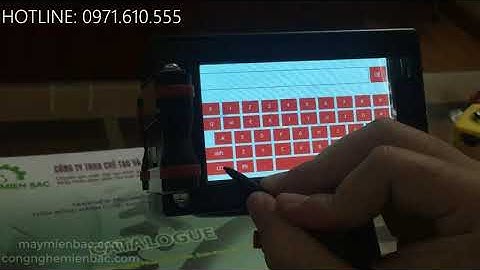 Hướng dẫn sử dụng máy in phun date, máy in hạn sử dụng cầm tay.