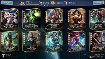 Roster Update | Injustice 2 mobile