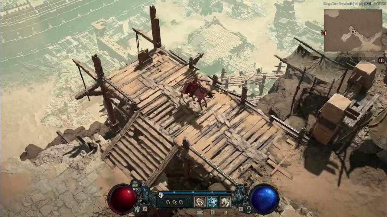 Diablo 4 - Hidden camp from Diablo 3 Act 2 Location - YouTube