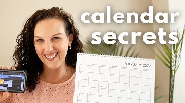Calendar Secrets Most People Don