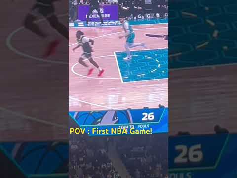 First NBA Game went like this #like #subscribe #nba #anthonyedwards #lameloball #viralvideo #fyp