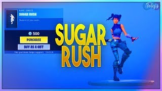 Fortnite Sugar Rush Emote