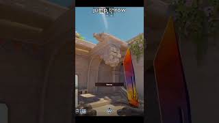 How to smoke A main from CT spawn on Anubis #cs2 #shorts #fypシ゚viral #gaming #fyp