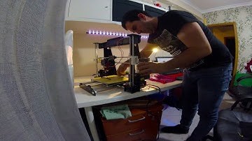 Assembling the 3D Printer Anet A8 in Timelapse