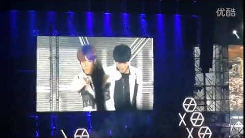 Fancam 141018 EXO   Overdose @ SMTOWN Live In Shangai