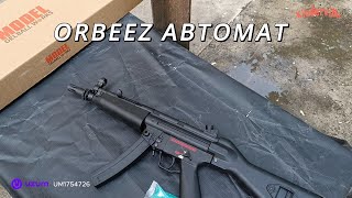 Мощный автомат с орбизами MP5 игрушечный орбиз пистолет