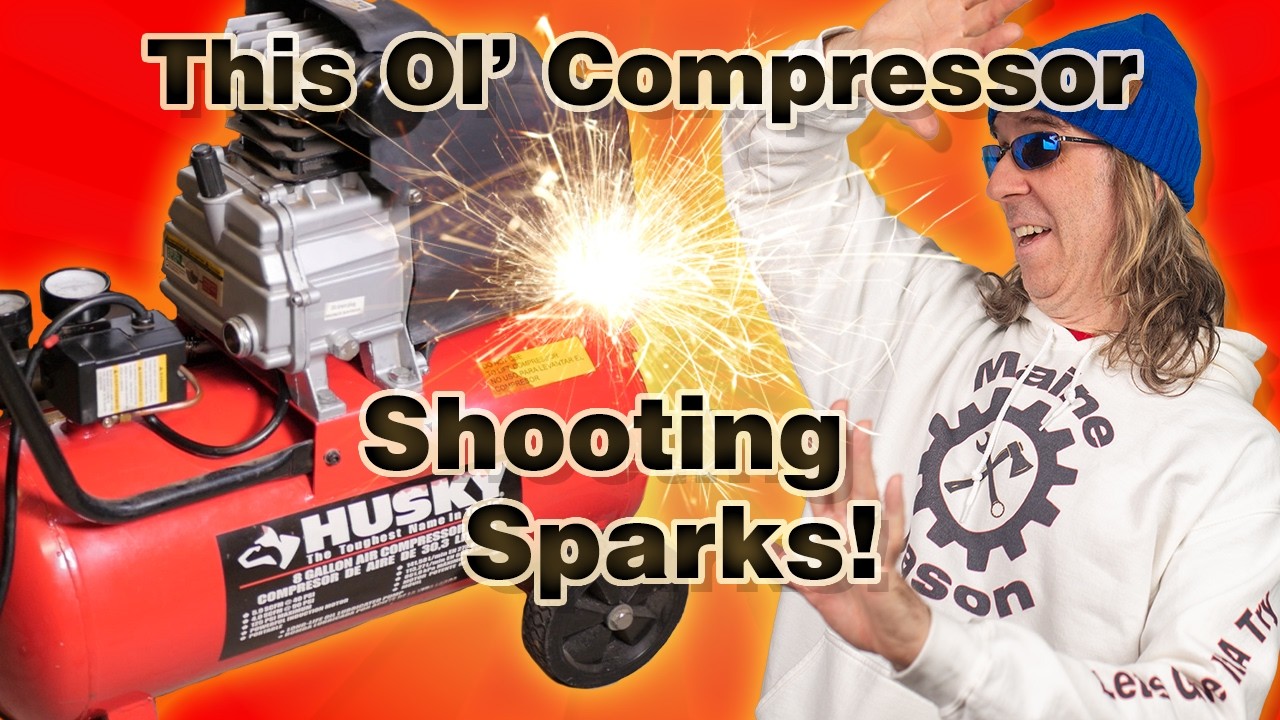 This Ol' Compressor - Shooting Sparks! - YouTube