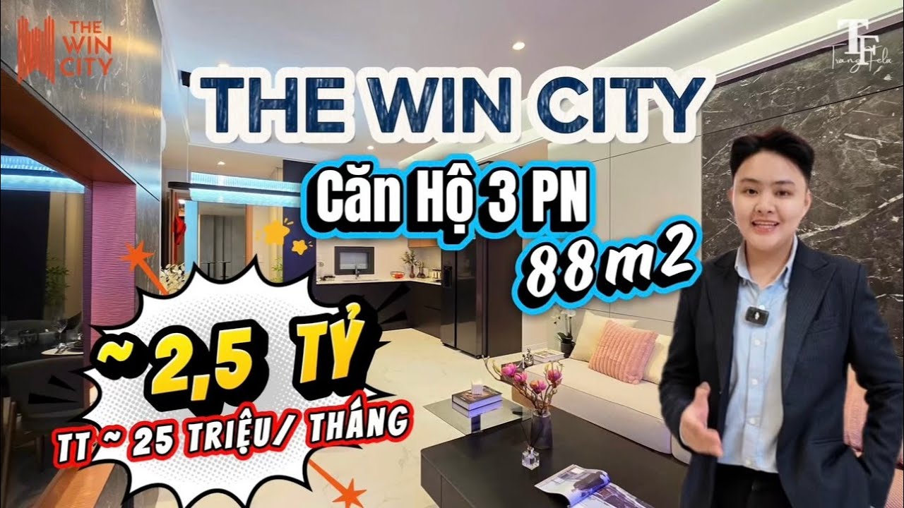 The Win City | Review Chi Tiết Căn 3 Phòng ngủ, Giá bán, Chính sách, Bán hàng.