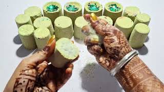 Green Glittery Crush Crushasmr4K