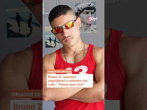 Bruno ZL convocou os seguidores a votar em Lula (PT) no segundo turno das eleições presidenciais.