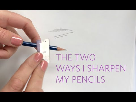 Pencil sharpening 101