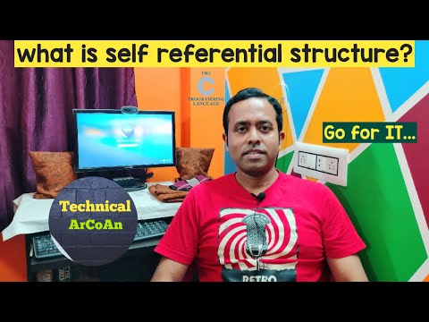 what is Self Referential Structure? | Structure in C Language | Structure Type Pointer