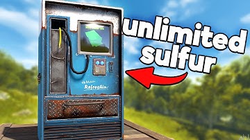 I BROKE Rust’s Economy with ONE Vending Machine (New update)