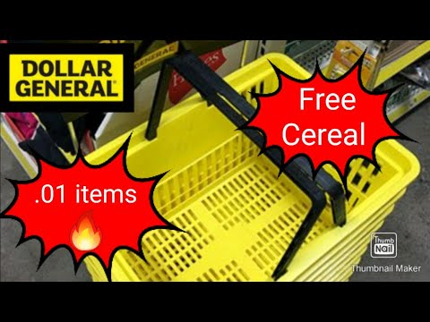 Dollar General 🔥 Free cereal 🔥 Best Deals Of The Week Coupon Match-ups January 2023